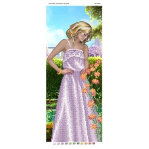 ПМ 4047 Дівчина в бузковій сукні