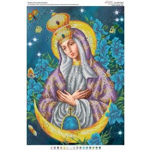 БКР-2053 За мотивами ікони О.Охапкіна «Божа Мати Остробрамська»