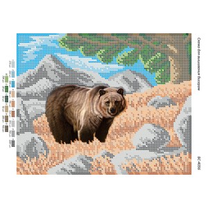 БС 4056 Ведмідь у лісі