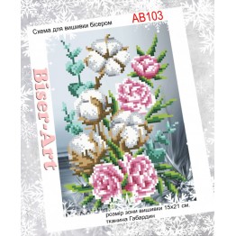 AB103 Бавовна з квітами AB103 Бавовна з квітами