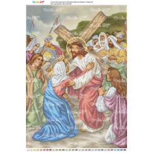 Стація 04 Ісус зустрічає свою Матір