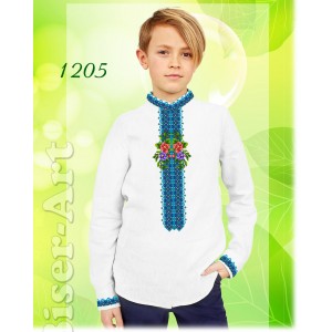 1205 Дитяча сорочка для хлопчиків (заготовка)