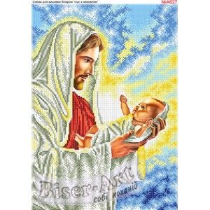A627  Ісус з немовлям