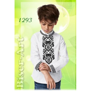1293 Дитяча сорочка для хлопчиків (заготовка)