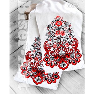 8073 Рушник для вишивки бісером (нитками)