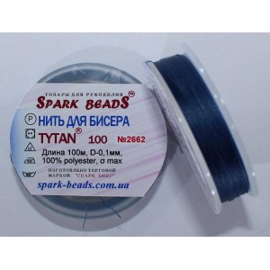 2662 Нитка бісерна Spark Beads  100м