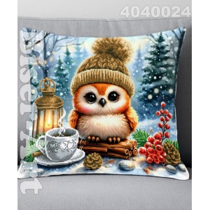 4040024 Совеня (наволочка+подушка) для вишивки