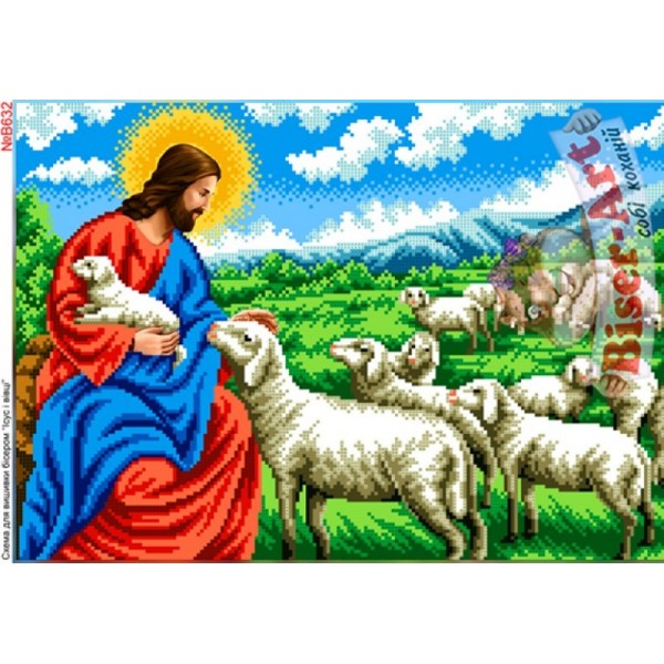 В632 Ісус з вівцями